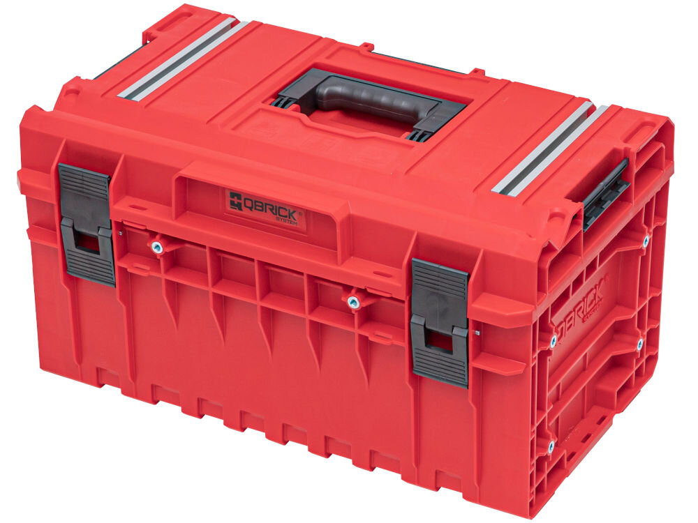 Qbrick System ONE 350 Technik RED ULTRA HD skrzynia narzędziowa stół roboczy aluminiowe szyny QS PRO Connect