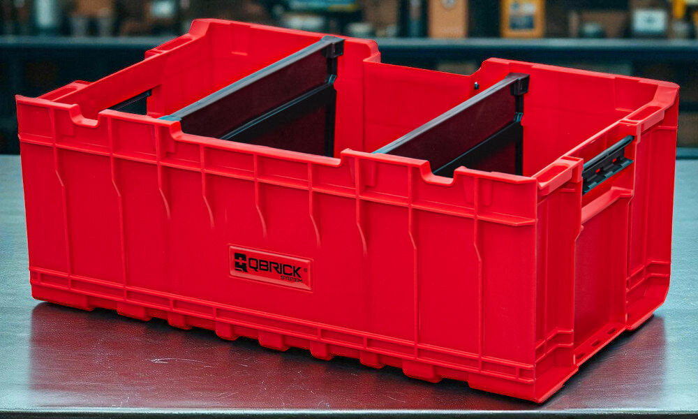 Qbrick System ONE RED ULTRA HD skrzynia narzędziowa odporna na uszkodzenia mechaniczne testy udarnościowe niska temperatura