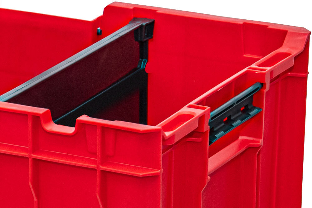 Qbrick System ONE RED ULTRA HD skrzynia narzędziowa duża pojemność otwarta konstrukcja transport przedmiotów gabarytowych