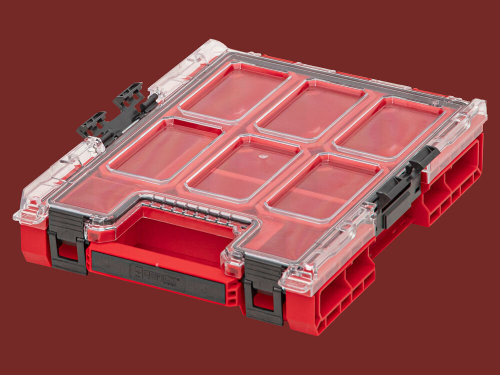 QBRICK System ONE M 2.0 Red Ultra HD modułowy organizer warsztatowy odporność udarowa