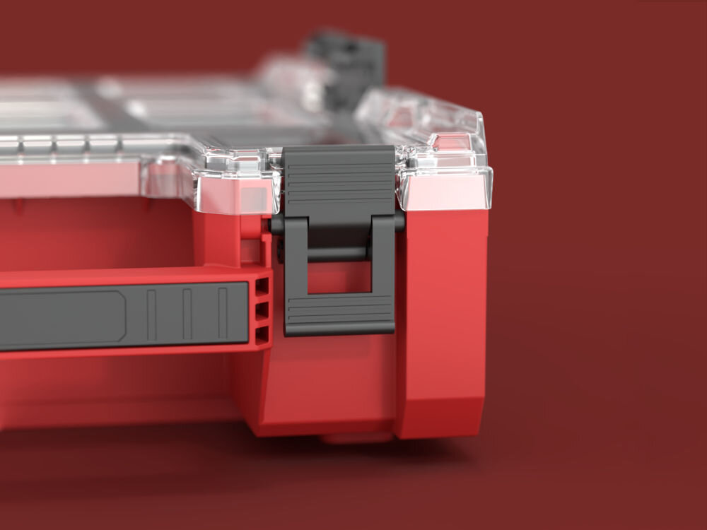 QBRICK System ONE M Plus 2.0 Red Ultra HD Easy Access System konektory ergonomia warsztat modułowy