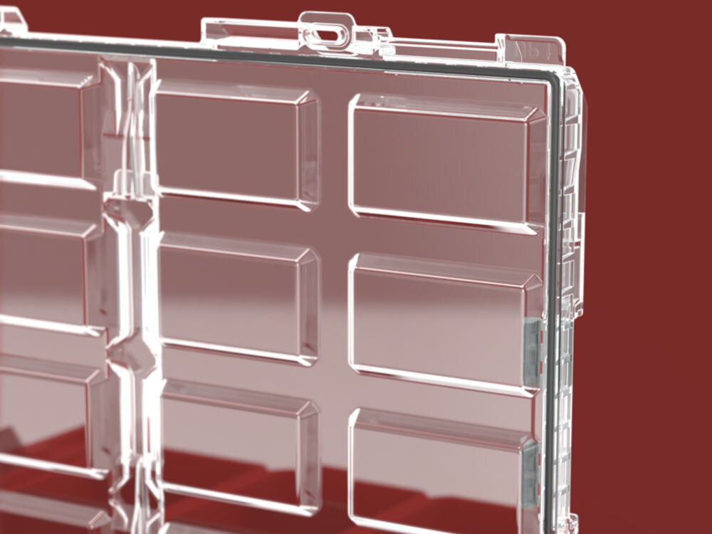 QBRICK System ONE 2XL 2.0 Red Ultra HD pojemność 19,5 L ładowność 15 kg wymiary warsztat