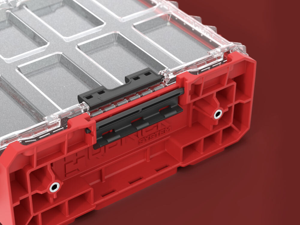 Qbrick System ONE Organizer XL Multilayer Foam Inserts RED ULTRA HD pojemność 13,5 L wymiary ładowność wkłady piankowe
