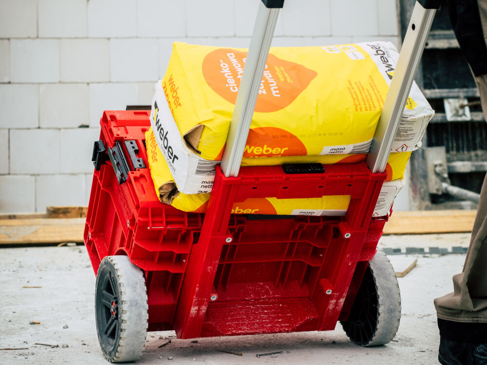 Qbrick System PRIME CART skrzynia narzędziowa głęboka pojemna z tacką i pokrywą konektory PRO