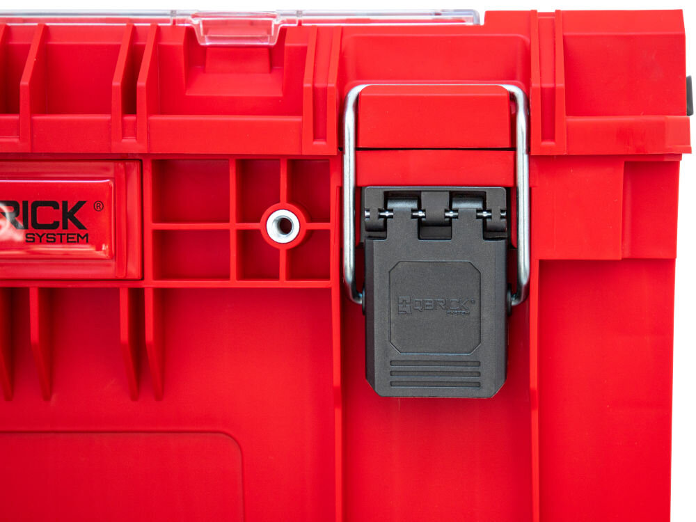 Skrzynia na narzędzia QBRICK System Prime Cart Red Ultra HD Custom skrzynia narzędziowa tacka uszczelka IP66 pokrywa Vario moduły PRO