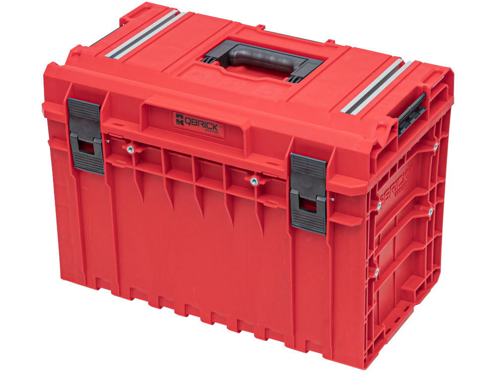 Qbrick System ONE 450 Technik RED ULTRA HD skrzynia narzędziowa stół roboczy aluminiowe szyny QS PRO Connect