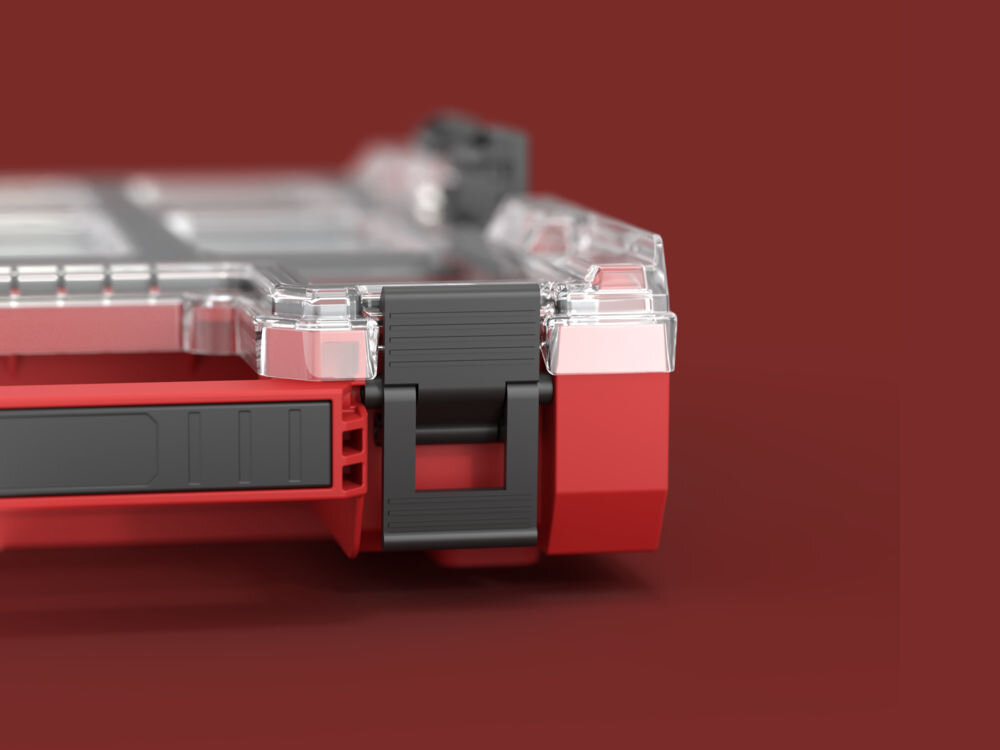 QBRICK System ONE M 2.0 MFI Red Ultra HD Easy Access System konektory modułowy system warsztatowy
