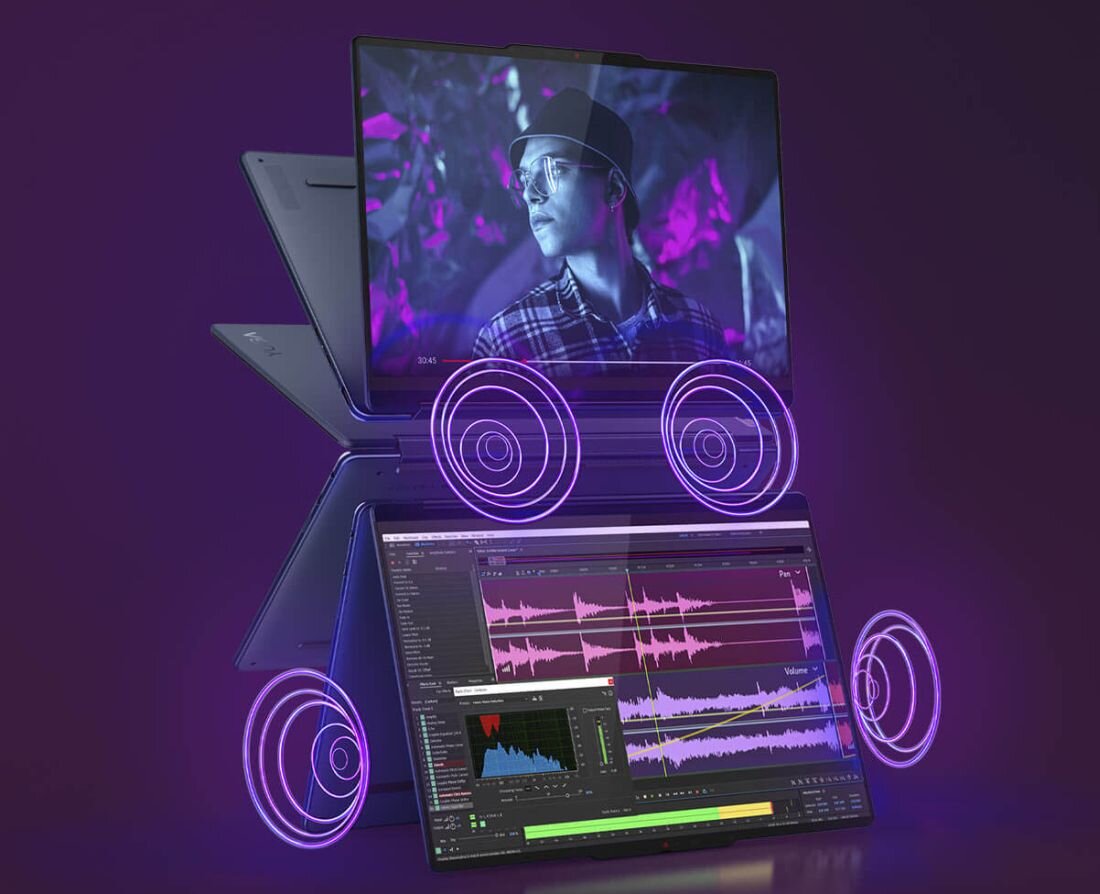 Laptop LENOVO Yoga 9 2-w-1 - Dolby Atmos