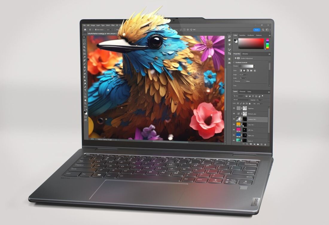 Laptop LENOVO Yoga 7 2-in-1 - OLED WUXGA (1920 x 1200 px) Dolby Atmos Dolby Vision