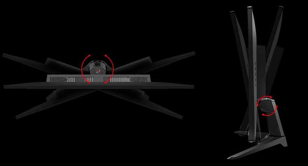 Monitor ASROCK PG27FFT1A  - Ergonomiczny design 