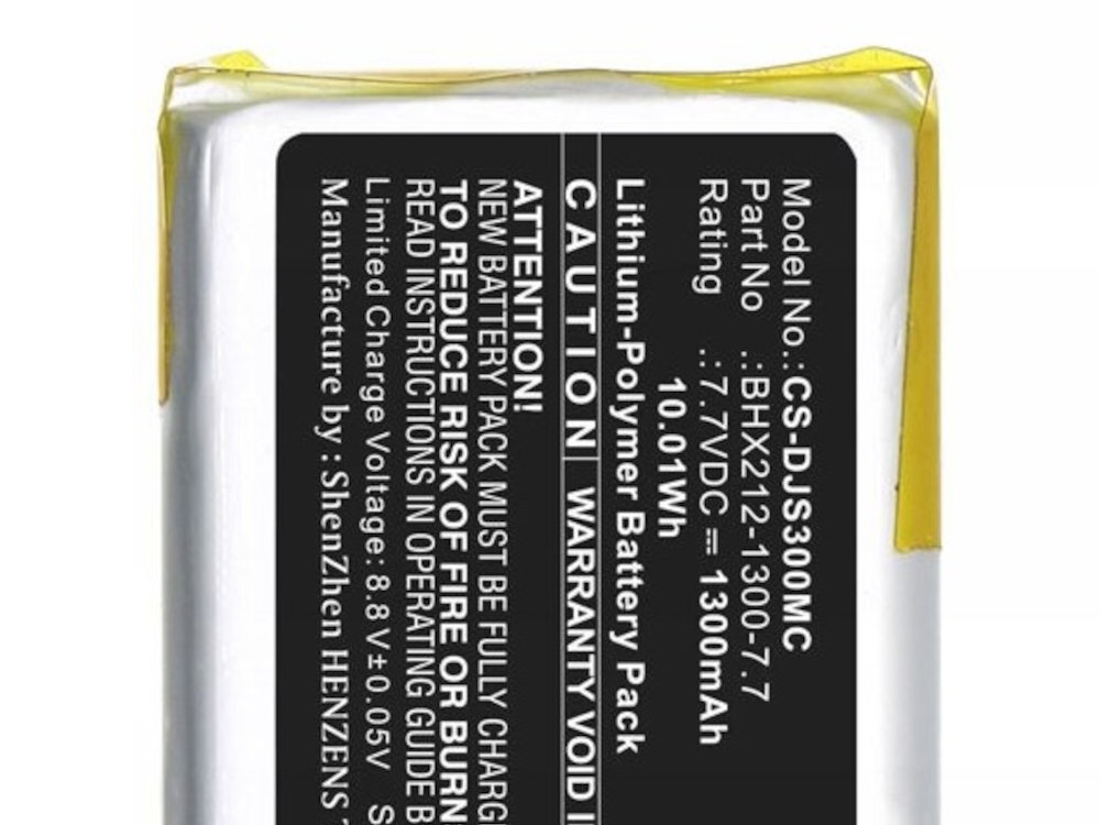 Akumulator CAMERON SINO CS-DJS 1300 mAh technologii litowo-jonowej ładowanie w dowolnym momencie