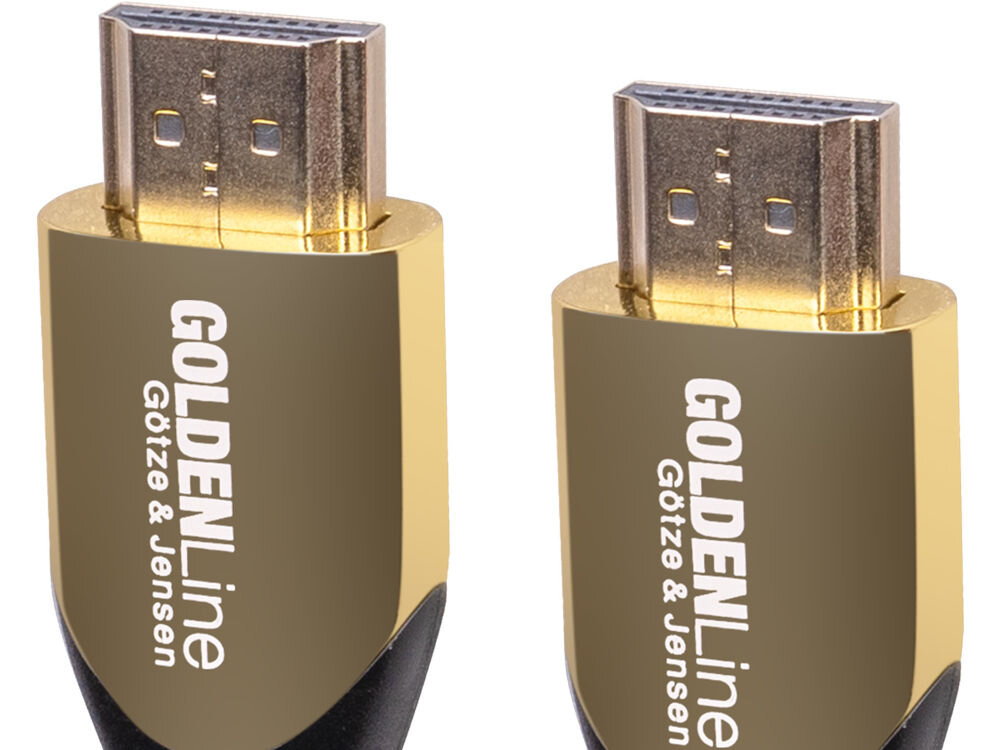 Kabel HDMI - HDMI GÖTZE&JENSEN GOLDENLINE 1.5 m długość zastosowanie