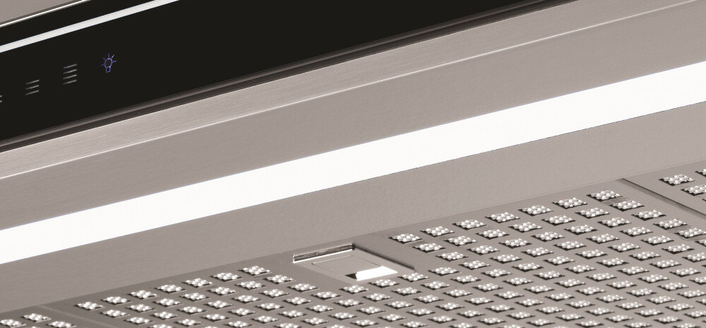 OKAP FALMEC Luce 90 Oświetlenie LED widoczność energooszczędne żarówki światło