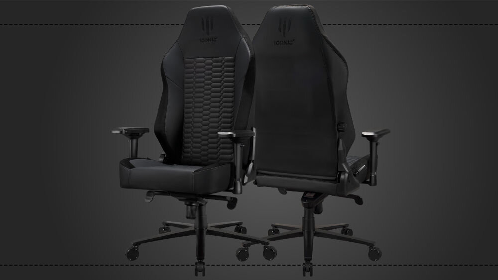 Fotel SUBSONIC Iconic SA5647-1 Apollon Czarny