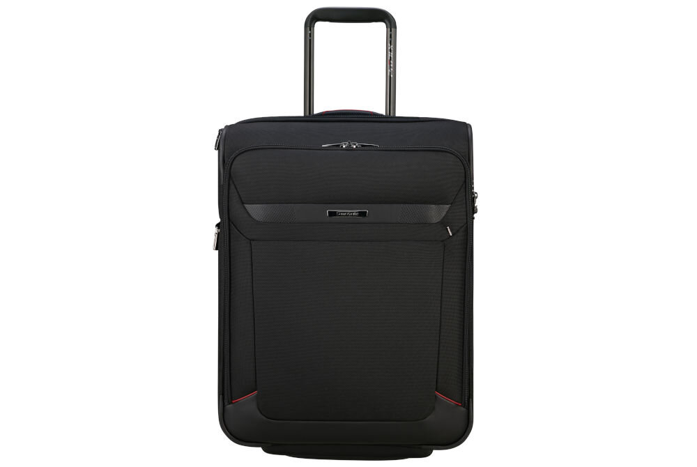 Walizka SAMSONITE Pro-DLX 6 Upright Exp 55 cm Czarny wymiary 55 x 40 x 23 / 28 cm możliwość zabrania na pokład 26 linii lotniczych LOT Lufthansa British Airways