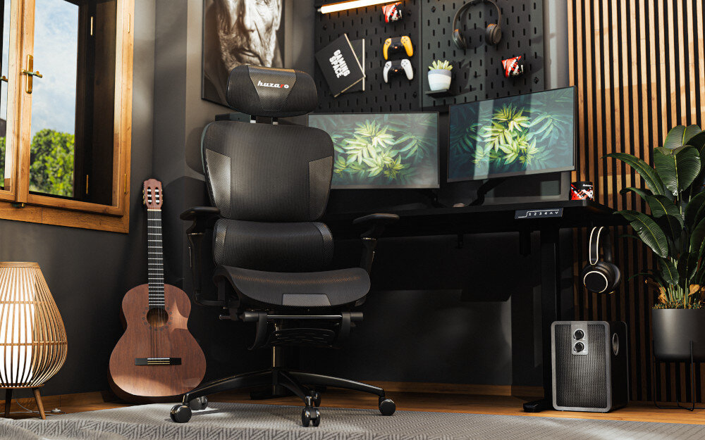 Fotel HUZARO Combat 7.9 technologia slide regulacja glebokosc siedzisko