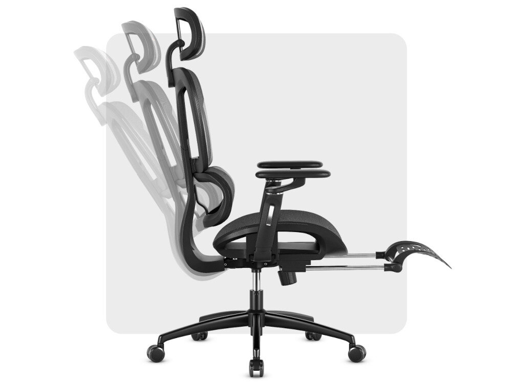 Fotel HUZARO Combat 7.9 kat nachylenie oparcie blokada pochylanie