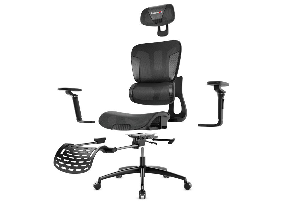 Fotel HUZARO Combat 7.9 regulowany zaglowek i podnozek