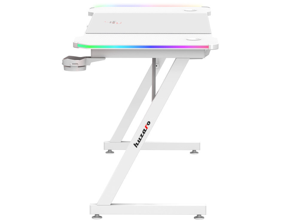 Biurko HUZARO Hero 3.3 RGB stabilnosc trwalosc rogi konstrukcja solidnosc