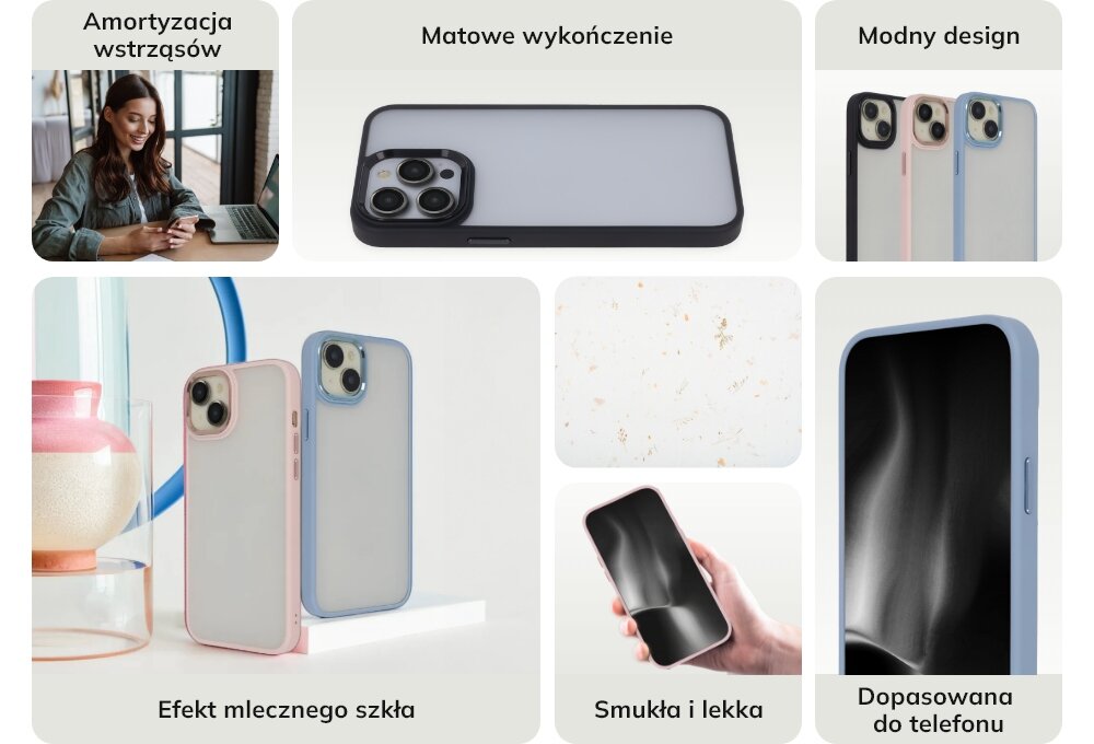 Etui TECTO SHIELD Satin Elegant Matt ochrona zarysowania uderzenia dzialanie - funkcjonalnosc etui