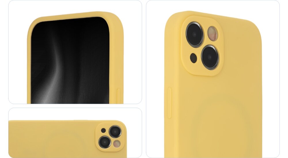 Etui TECTO SHIELD Soft Touch Mag konstrukcja precyzja wytloczenia przyciski wyciecia dostep funkcje - kolorowe etui