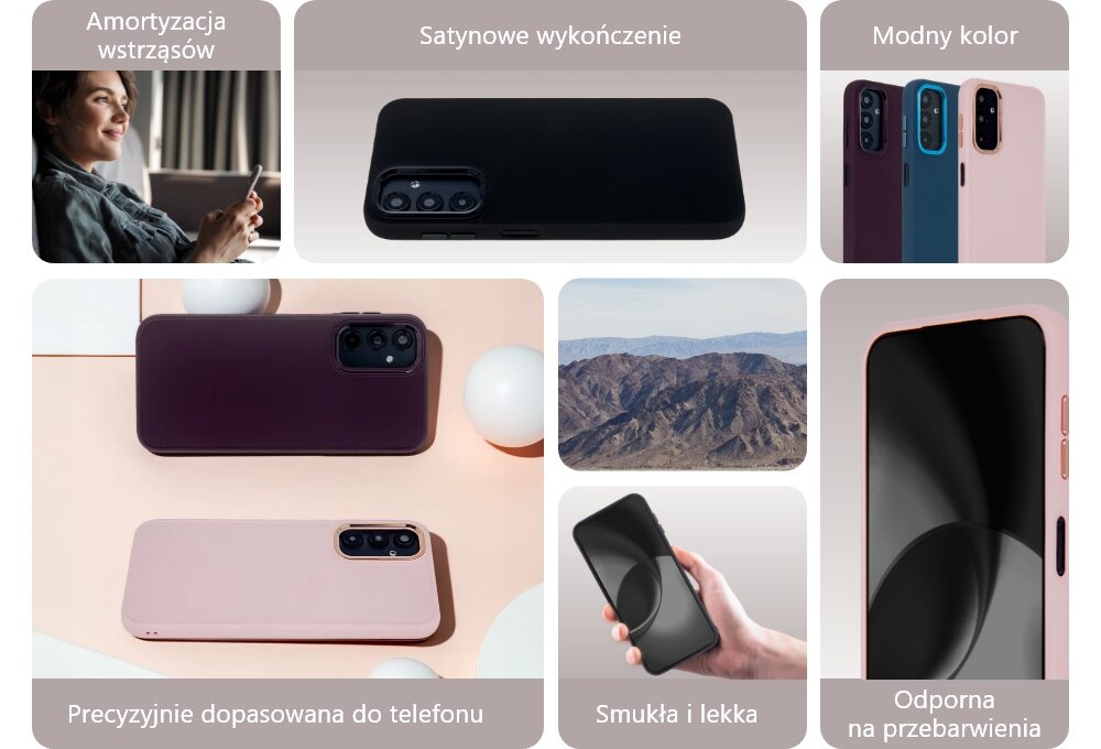 Etui TECTO SHIELD Satin Touch ochrona zarysowania uderzenia dzialanie