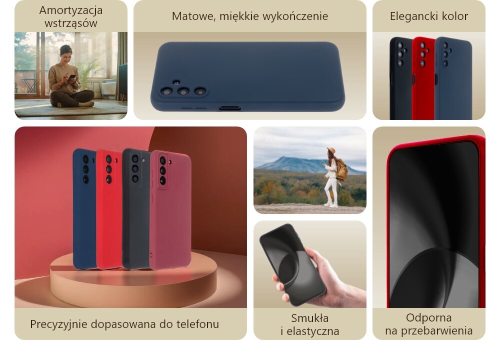 Etui TECTO SHIELD Silicon Soft design ochrona sprzet