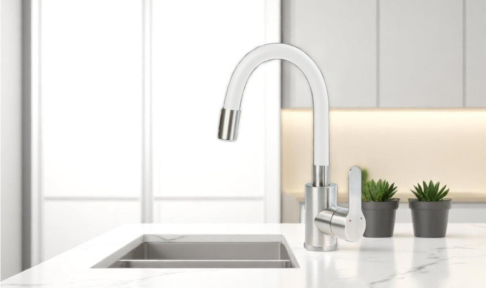 BATERIA KUCHENNA DEANTE Lupo BLU W240 zdjęcie lifestyle kuchnia blat zlewozmywak