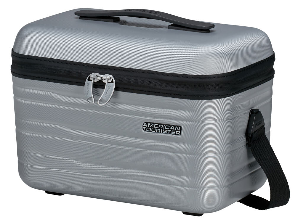 Kosmetyczka AMERICAN TOURISTER Flashine Beauty Case Srebrny
