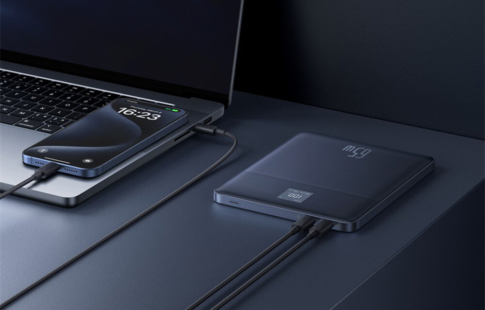 Powerbank BASEUS Blade 2 dwa porty dwa urzadzenia technologia bps 2.0