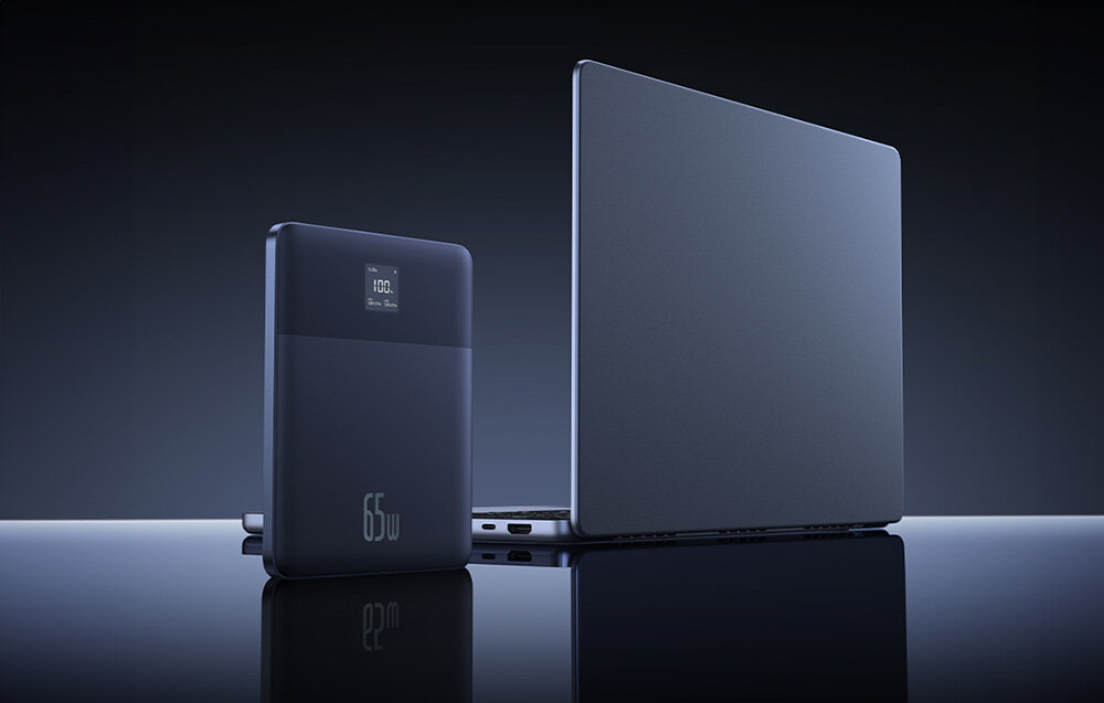 Powerbank BASEUS Blade 2 aplikacja wyswietlacz monitorowanie poziomu naladowania
