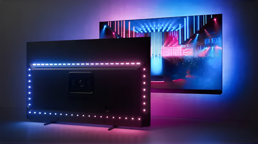 Telewizor PHILIPS OLED909 Ambilight diodom LED zsynchronizowany z obrazem lub dźwiękiem