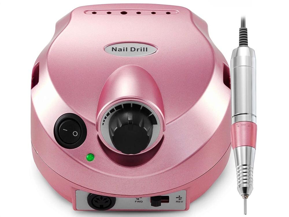 Frezarka do paznokci EXTRALINK Nail Drill 202 65W sprawne usuwanie skórek, kształtowanie paznokci, stylizacja, krótszy czas pracy