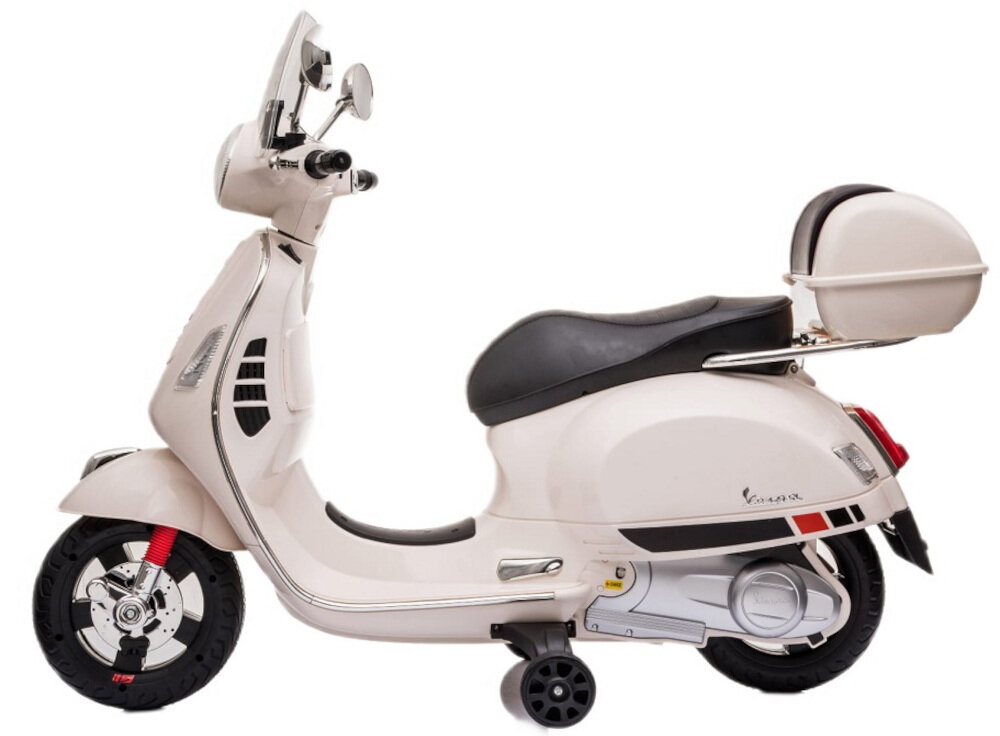 Jeździk SUN BABY Vespa Ecru wiek zakres rozrywka zabawa motoryzacja
