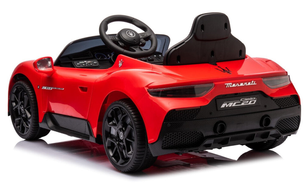 Samochód dla dziecka SUN BABY Maserati GT Cabrio Czerwony jazda funkcja przód tył wybór dwie prędkości dostosowanie tempo