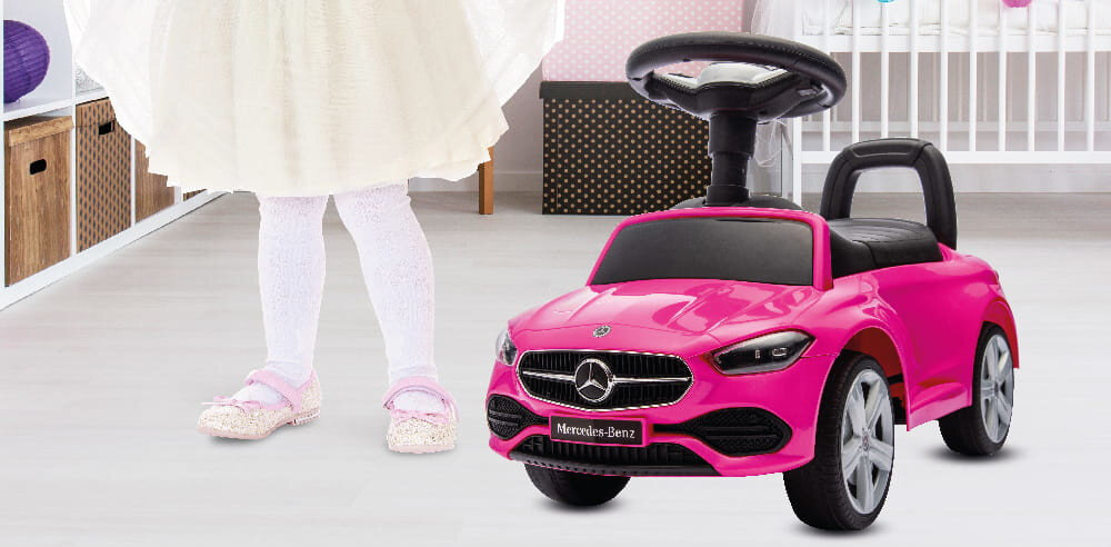 Jeździk SUN BABY Mercedes C-Class J05.039.0.5 Różowy