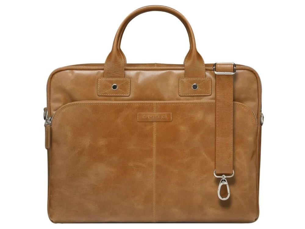 Torba na laptopa DBRAMANTE1928 Kronborg 16 cali Brązowy  