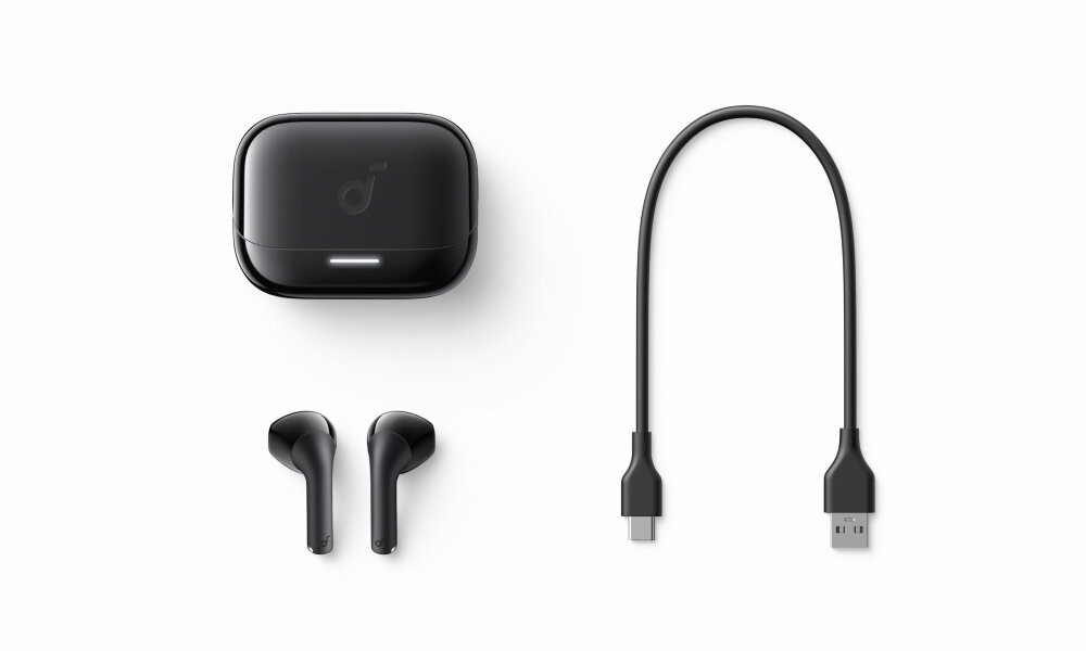 Słuchawki Soundcore K20i zestaw