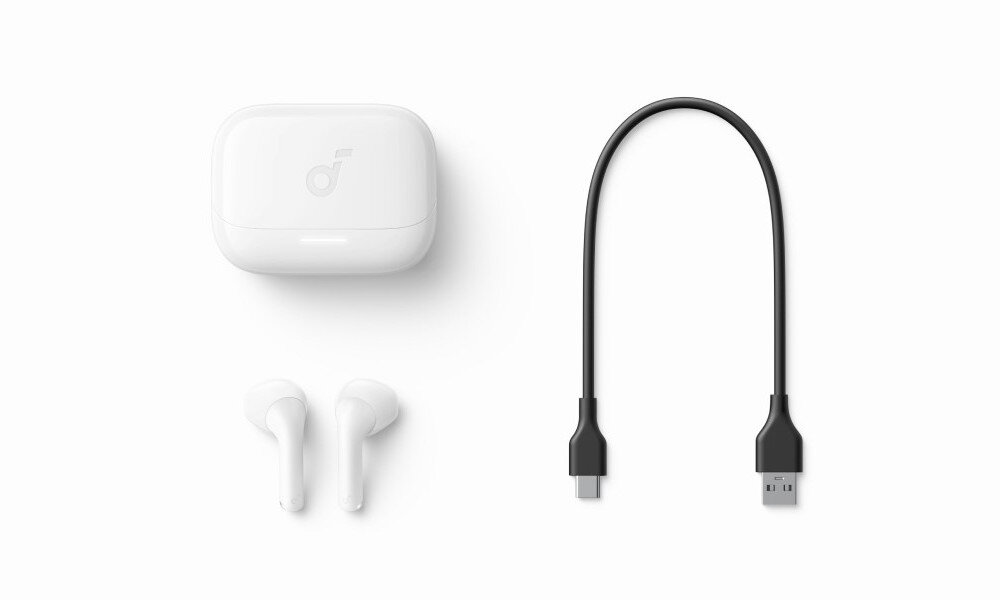 Słuchawki Soundcore K20i zestaw