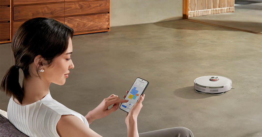 XIAOMI Vacuum S20+ B108GL Чорний робот для прибирання Пульт дистанційного керування Планування прибирання Розклад Налаштування Потреби Налаштування