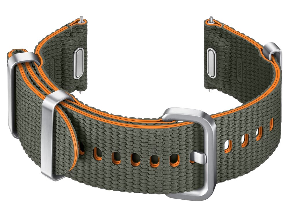 Pasek Samsung Athleisure Band
            pasek zapięty materiał wodoodporny miękki podwójna pętla dopasowany rozmiar