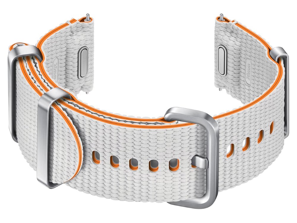 Pasek Samsung Athleisure Band
            pasek zapięty materiał wodoodporny miękki podwójna pętla dopasowany rozmiar