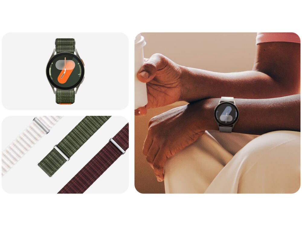 Pasek Samsung Fabric Band
            paski w różnych wersjach kolorystycznych pasek smartwatch galaxy watch