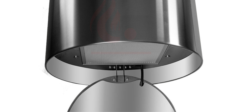 Okap VDB Tube Glass czyszczenie filtr