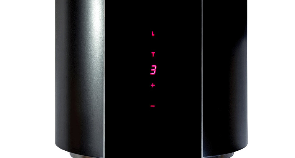 Okap VDB Tube Glass dotykowe sterowanie