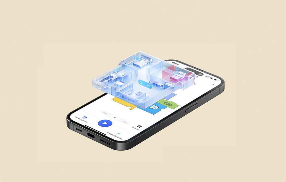 DREAME D9 Max Gen 2 White робот-пылесос с голосовым управлением, удобное управление, специальное приложение