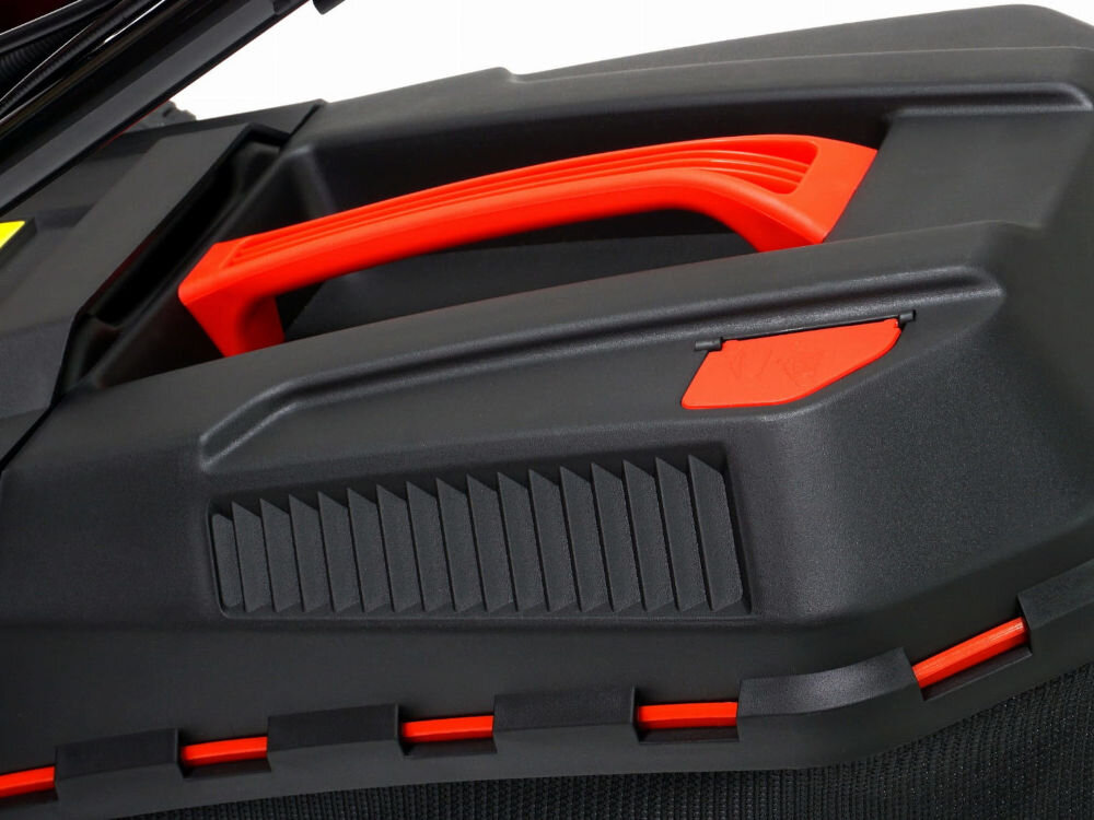 Kosiarka spalinowa HORTMASZ HKS EC 350 NE HD196 z napędem 510mm kosz materiały uchwyt wskaźnik napełnienia