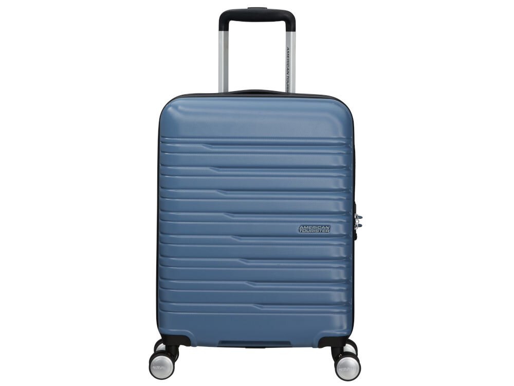 Walizka AMERICAN TOURISTER Flashline 55 cm Niebieski waga ok 2,6 kg nie obciąża bagażu podręcznego
