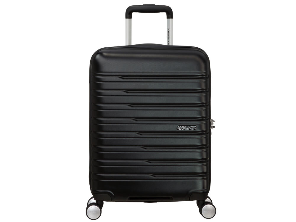 Walizka AMERICAN TOURISTER Flashline 55 cm czarny waga ok 2,6 kg nie obciąża bagażu podręcznego
