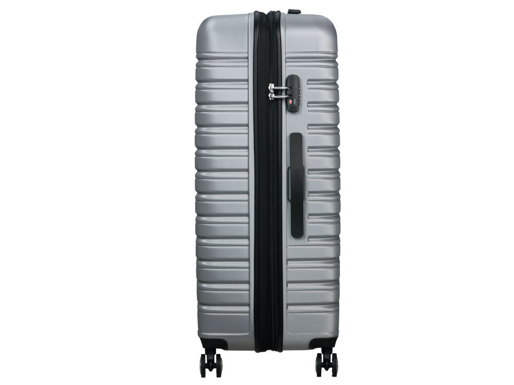 Walizka AMERICAN TOURISTER Flashline 78 cm Srebrny pojemność 100 l funkcja poszerzania o dodatkowe 9 l